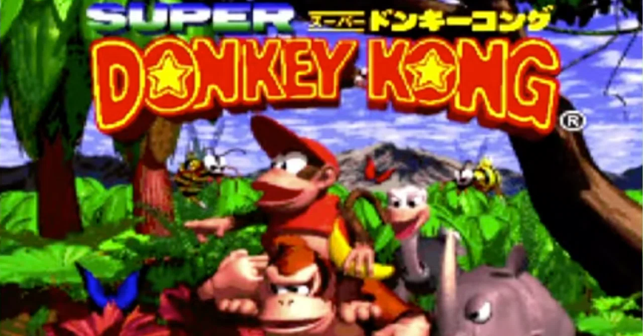 なつかしゲーム】 スーパードンキーコング 【記念すべきシリーズ第1章