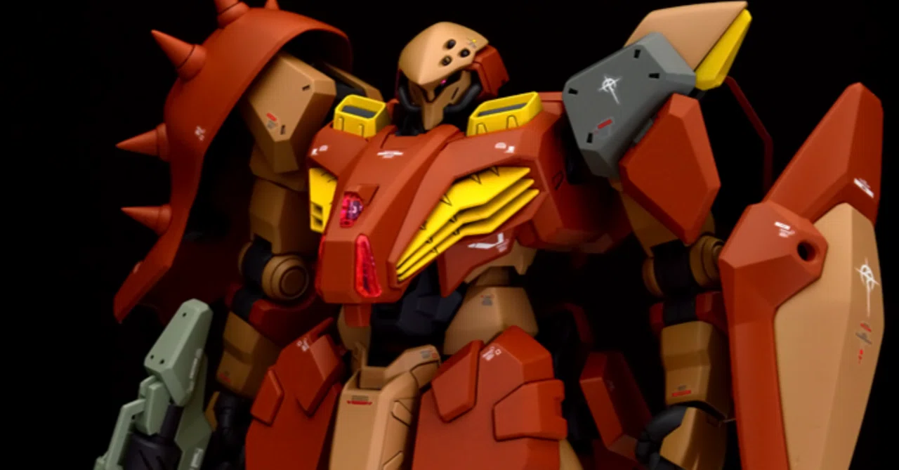 Vol.12.4 HGUC メッサーM01型 ガウマン機を製作する第伍回、完成編