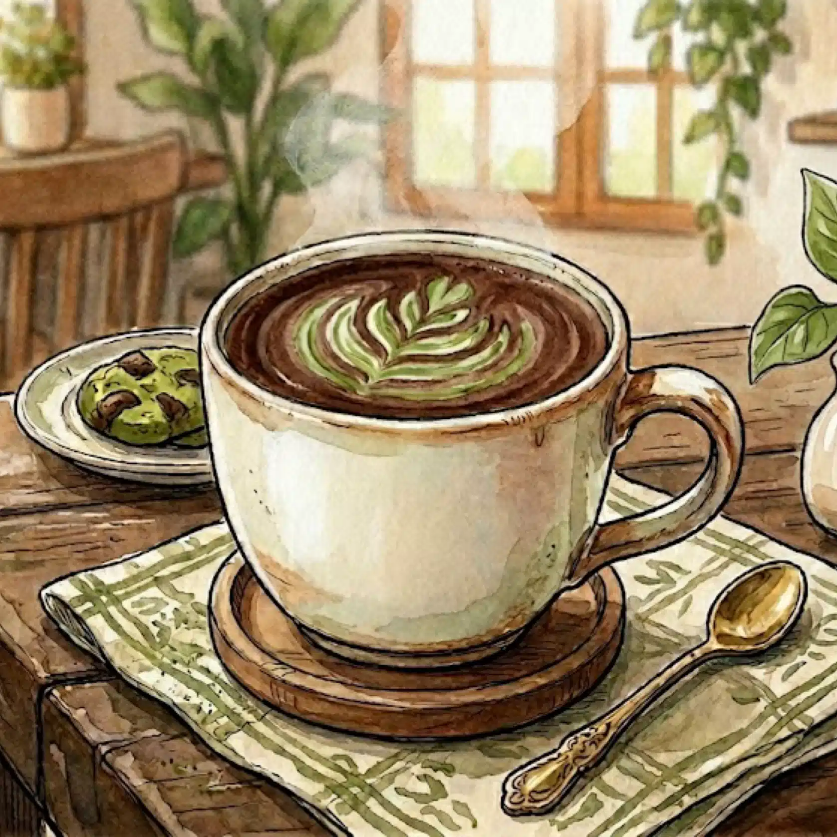 抹茶ココア