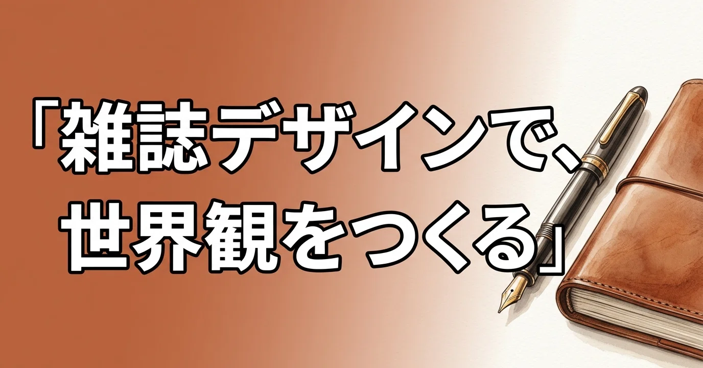 noteのマガジン機能を使った世界観作り｜連載と単発を組み合わせる設計
