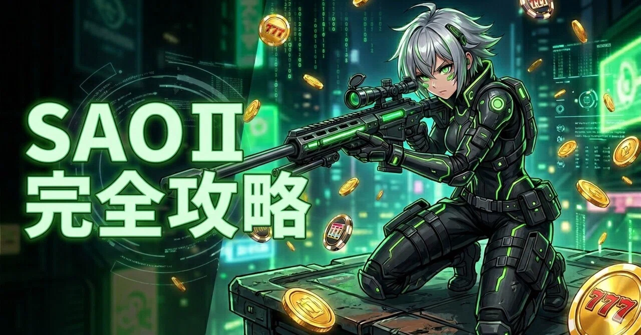 超大作】スマスロ ソードアート・オンラインⅡ（SAO2）最強攻略note