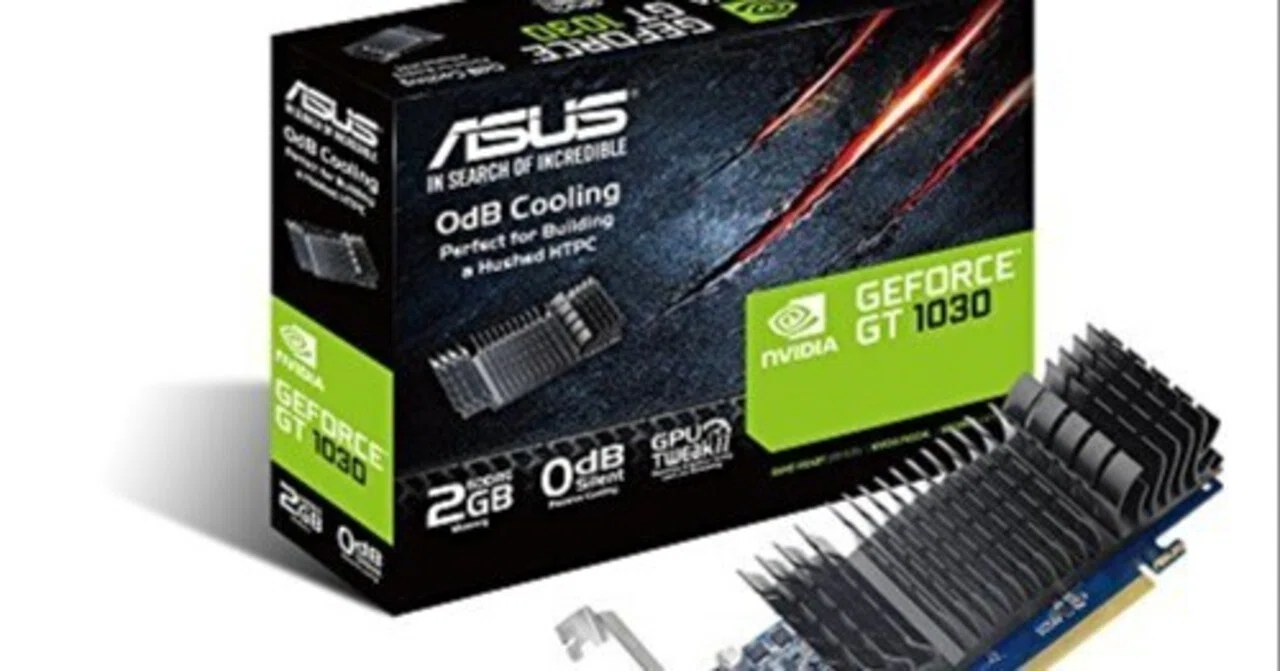 ASUS GT1030 2GB ファンレス 静音 ロープロファイル金具付 美品 ASUS GT1030-SL-2G-BRK レビュー｜サイズと静音性で選ぶロー