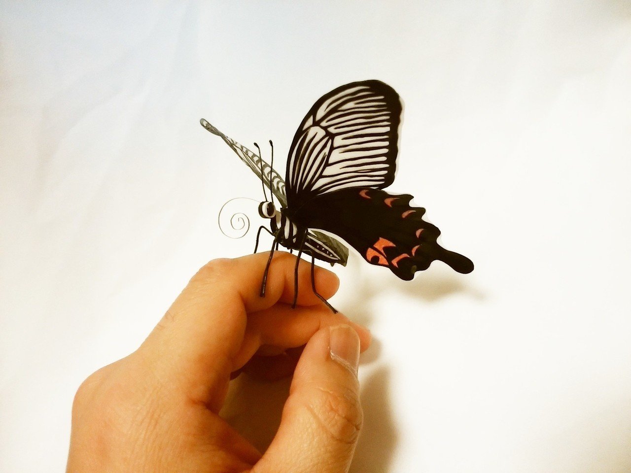 蝶々作品（オーダー中心）…翅だけならすぐできるのに地味な本体の方が
