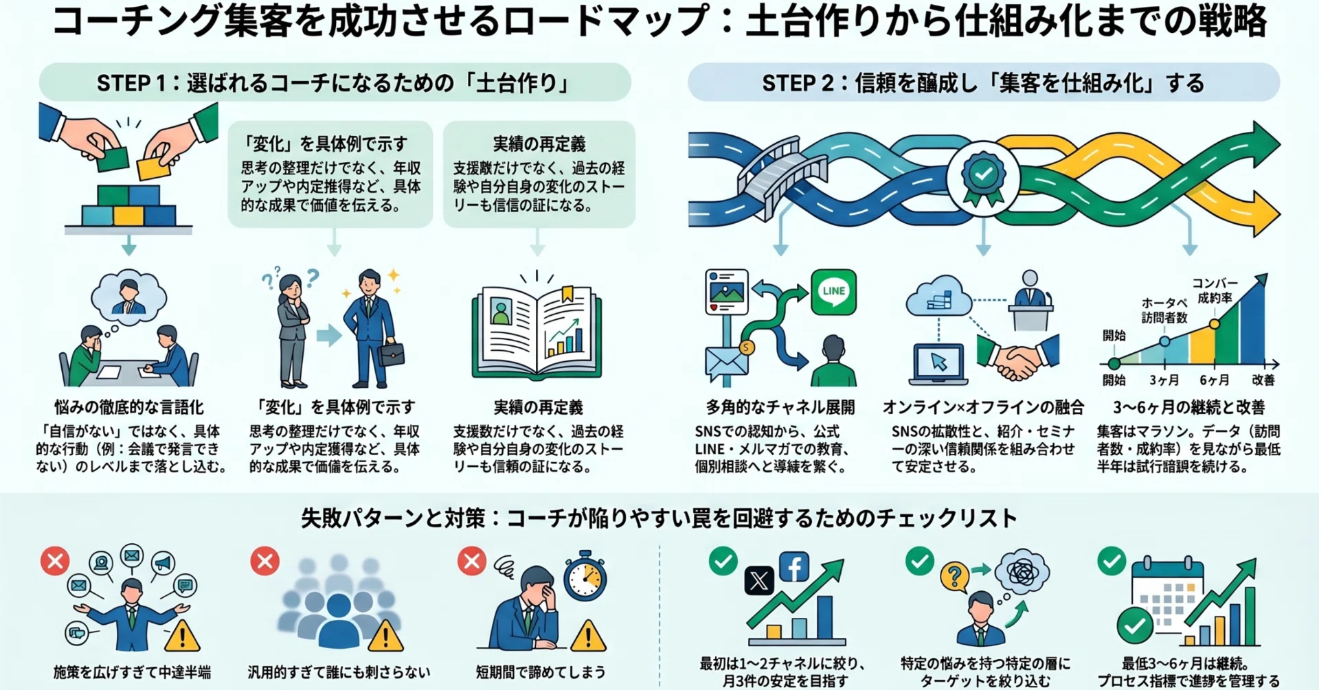 コーチング集客を成功させる完全ガイド｜7年の実践から学ぶ戦略と