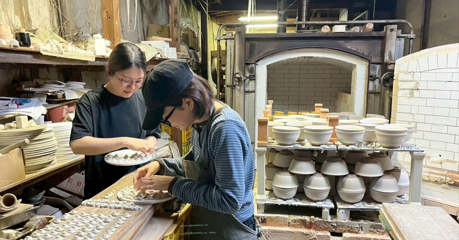 箸置きを作ったり、ろくろを回したり。清窯で過ごす私の、とある1日の