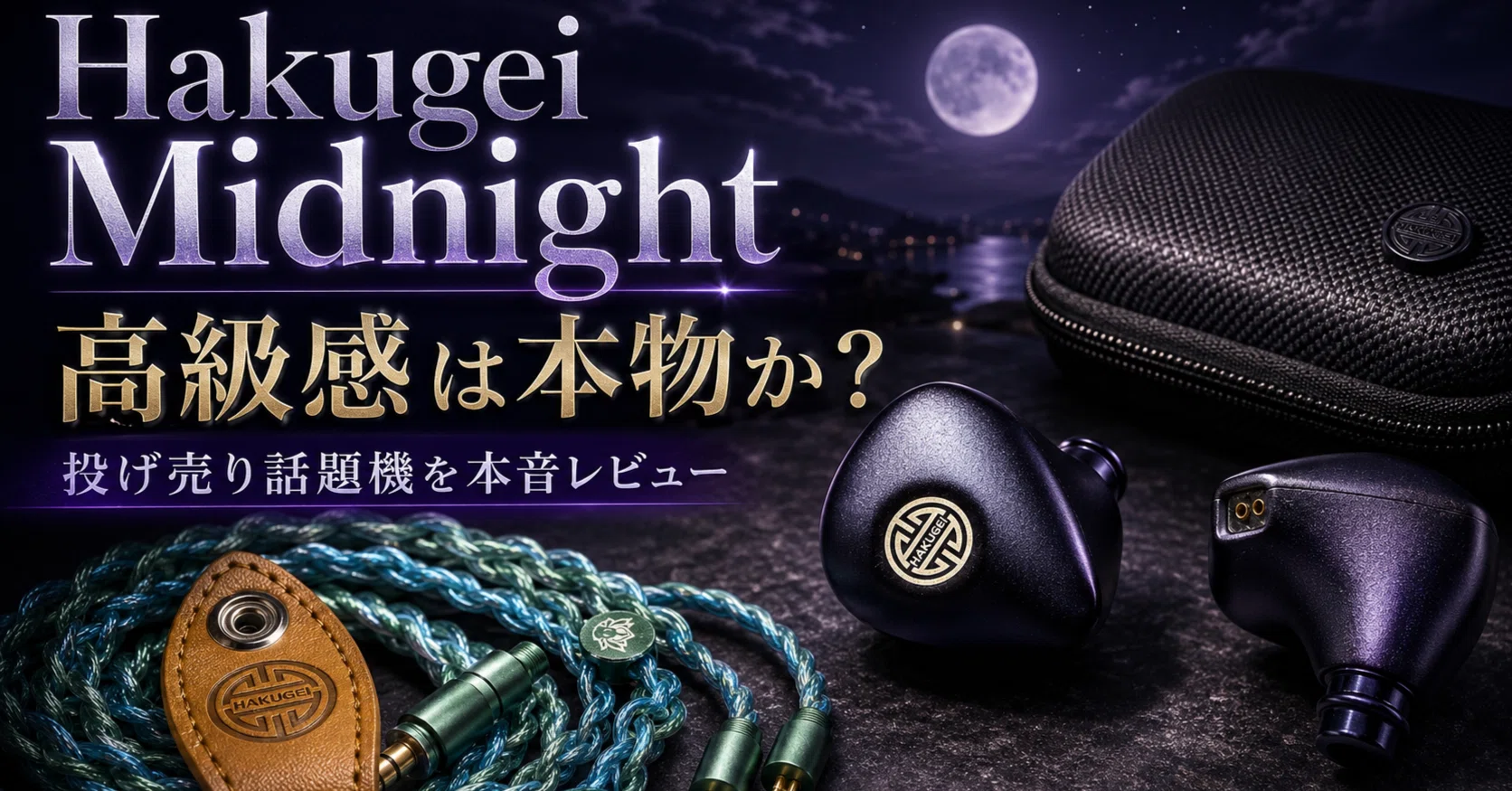 Hakugei Midnight レビュー｜投げ売り価格で見えた、所有感と400ドル級