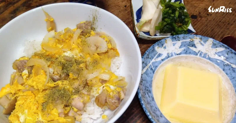 簡単親子丼