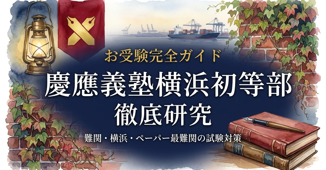 慶應義塾横浜初等部 徹底研究｜「独立自尊」・SFC一本道の意味・課題