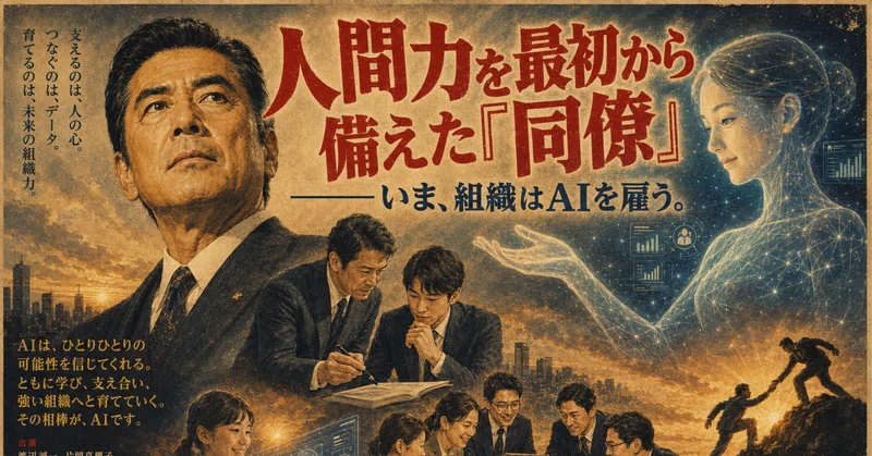 人間力を最初から備えた「同僚」が、いま雇える時代に eyecatch