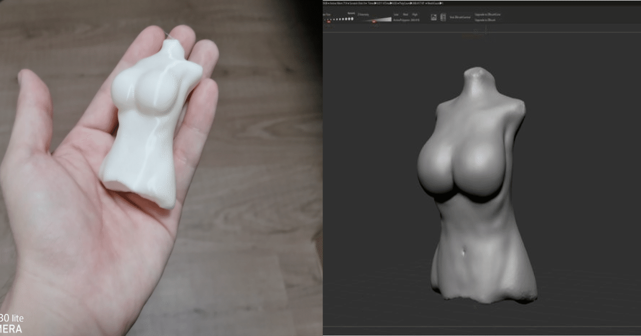 スカルプトモデリング未経験者が5時間でzbrushcoreminiを使ってフィギュアを作る Mamo Note