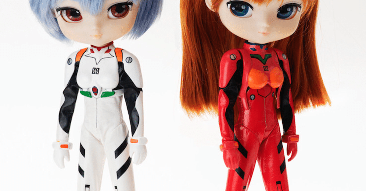 プーリップ　エヴァンゲリオン　レイ＆アスカ プーリップ エヴァンゲリオン レイ＆アスカ