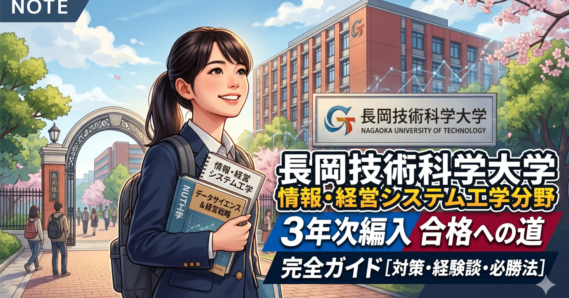 長岡技術科学大学工学部3年次編入試験 合格体験記｜試験内容・対策方法