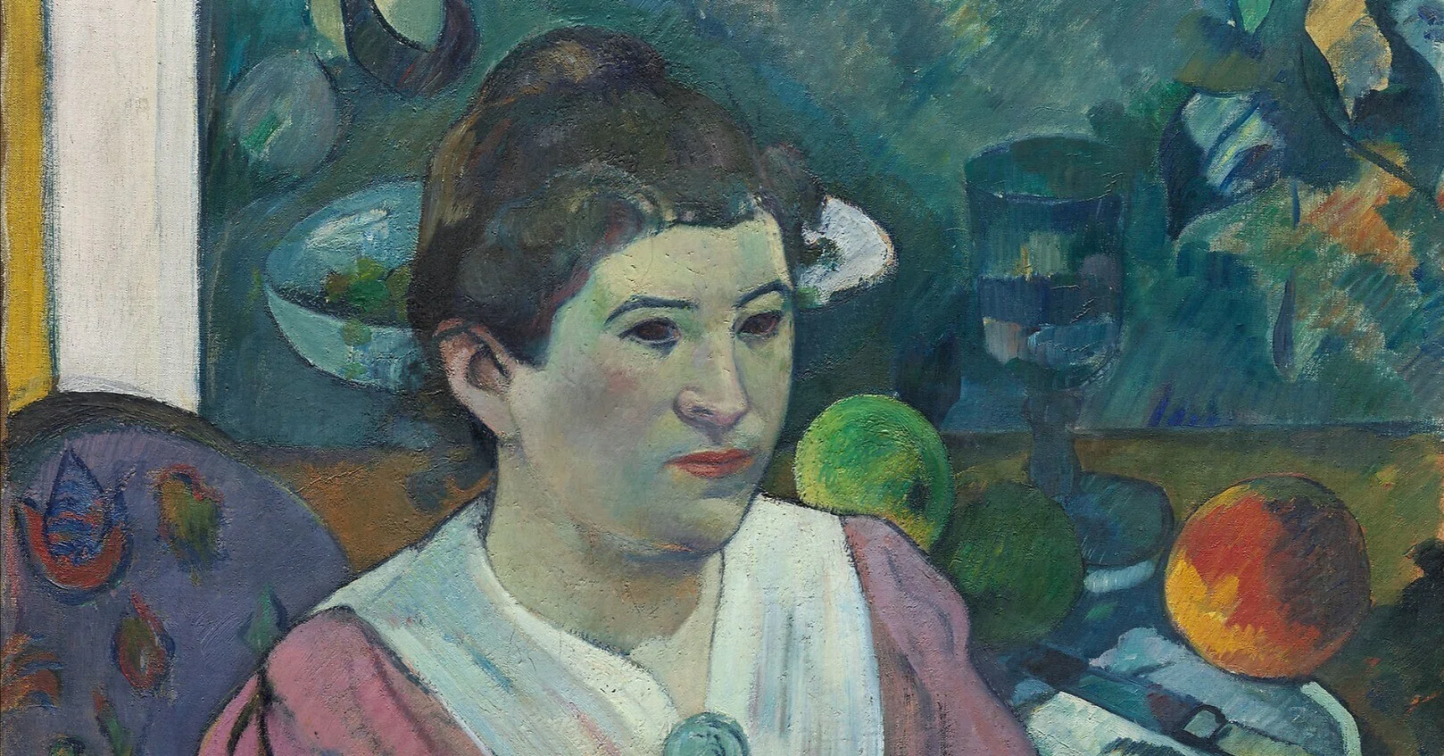 巨匠へ捧ぐ無上の愛】ポール・ゴーギャン『セザンヌの静物画の前の女