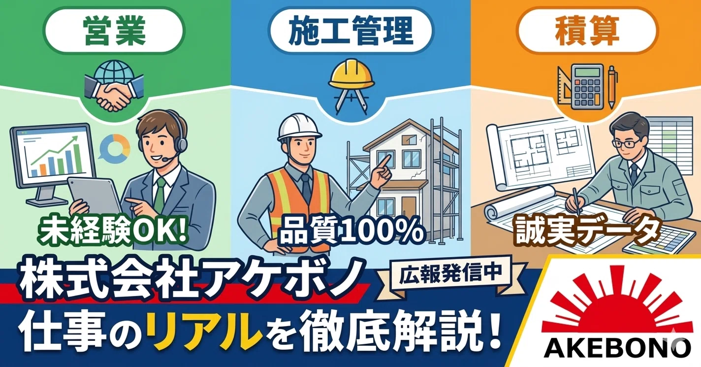 Akebono Co., Ltd. Thorough Explanation of Our Work! ~Introducing