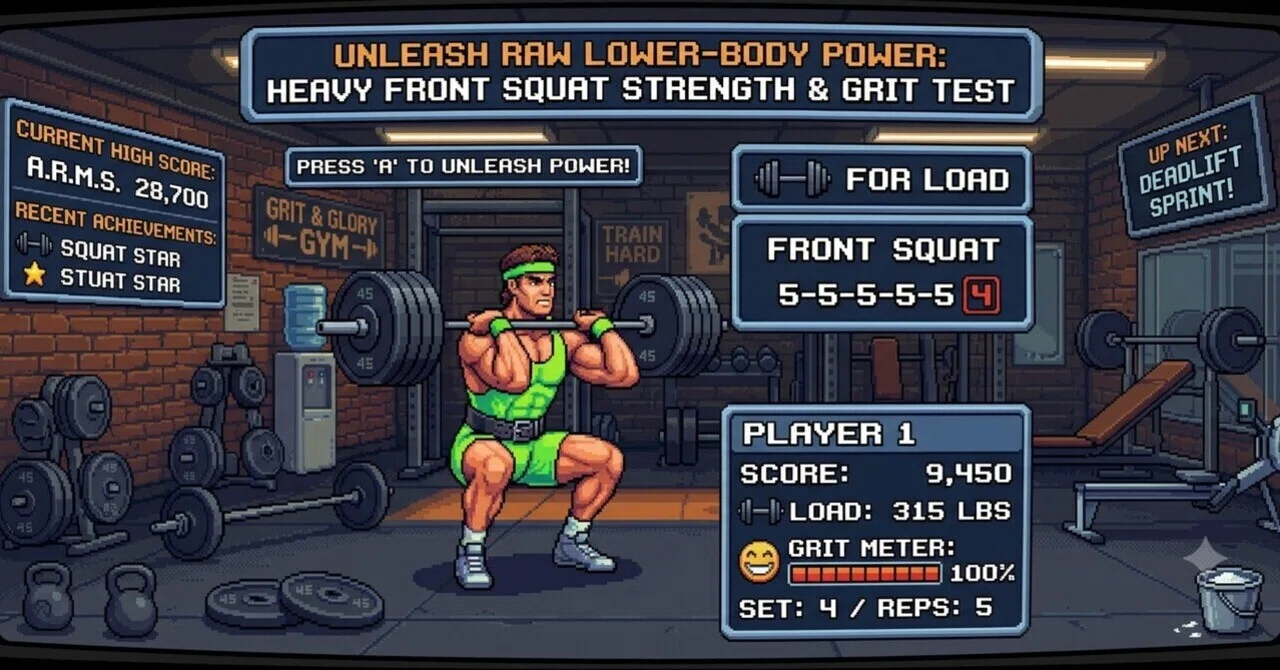 260619_Unleash Raw Lower-Body Power: Heavy Front Squat Strength