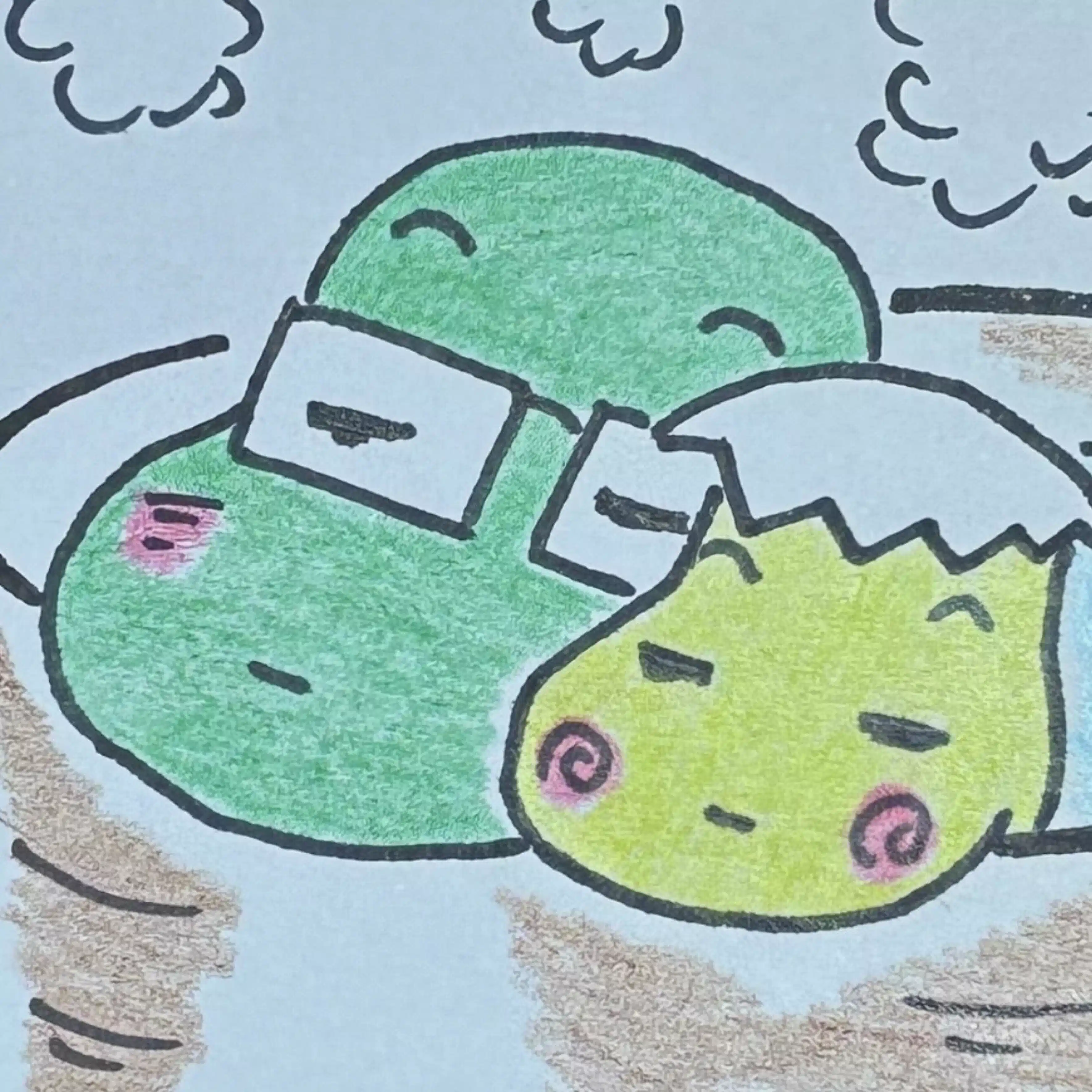 羊と月