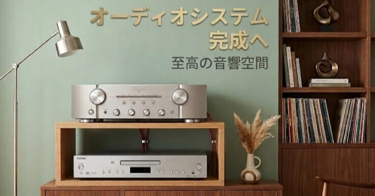オーディオシステム構築記録】自分にできる範囲の理想の音を追い求めて 