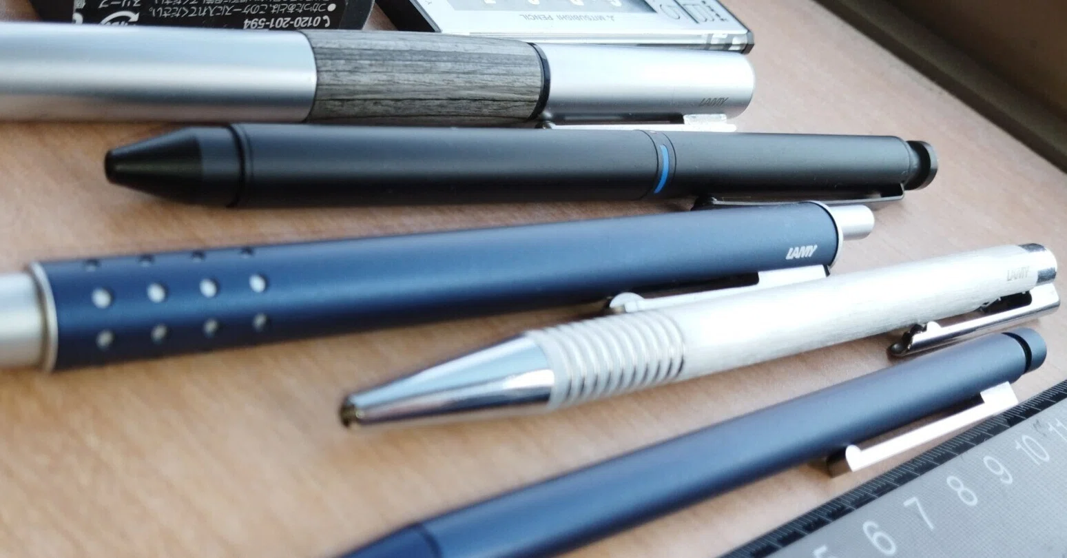 文房具　廃番　LAMY スピリット　3色ストライプ 文房具 廃番 LAMY スピリット 3色ストライプ Tri pen トライ ペン LAMY