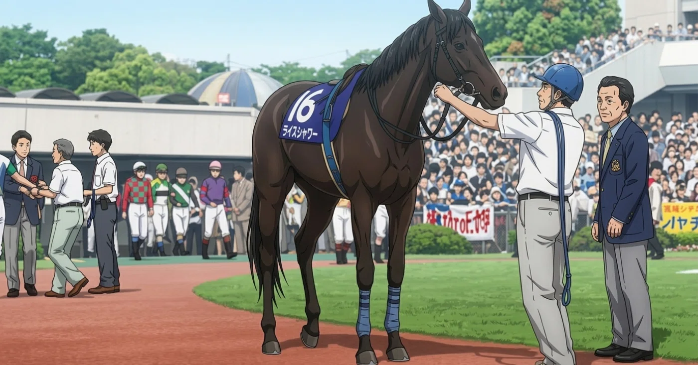 ライスシャワー物語 第4話「完結得意の京都で還らぬ馬になった――