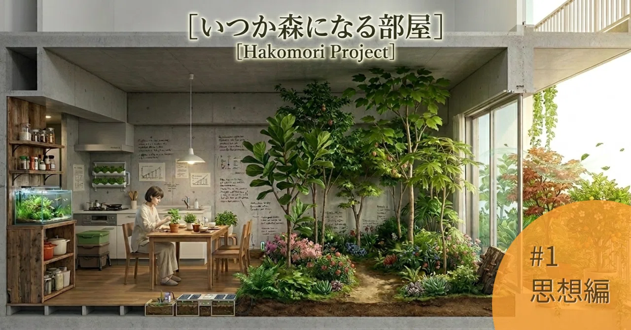 The Hakomori Project - A Room That Will One Day Become a Forest ...