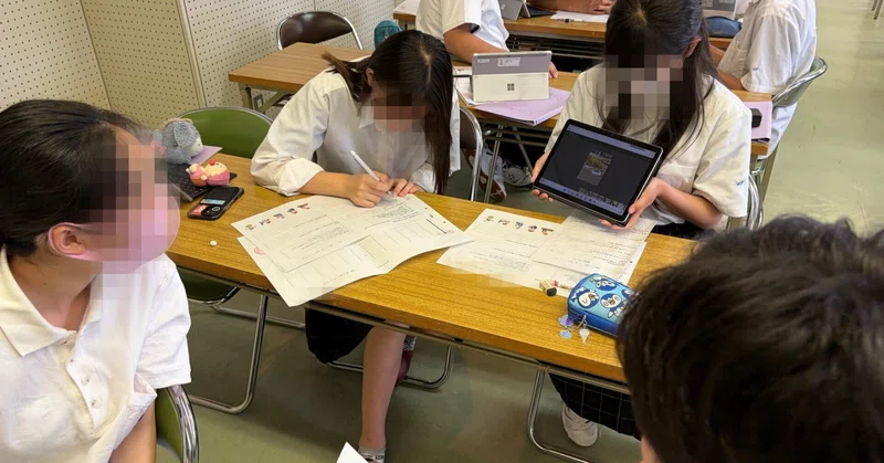 ２学年　系列交流会を行いました