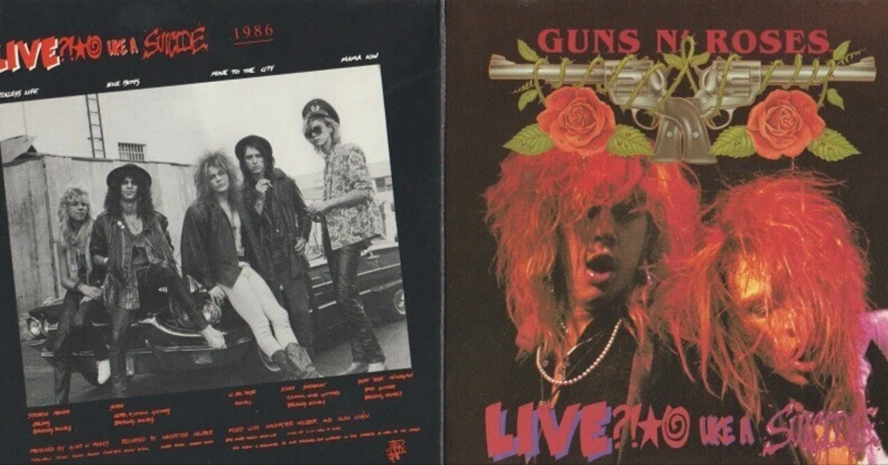 GUNS N' ROSES『LIVE ?!☆＠ LIKE A SUICIDE』衝撃のデビューってか
