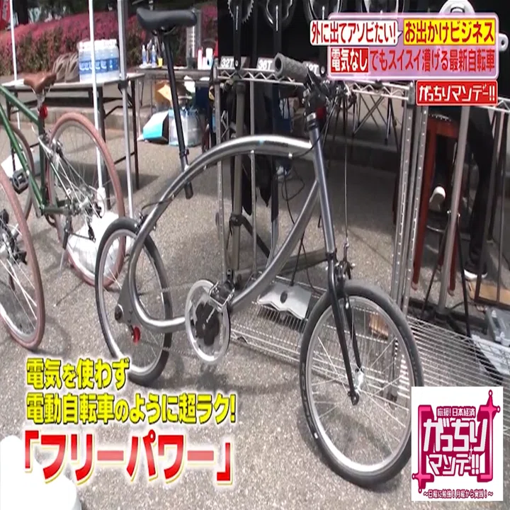 国内アウトドアの反撃！ 3万個以上販売の大発明ペダル「フリーパワー 