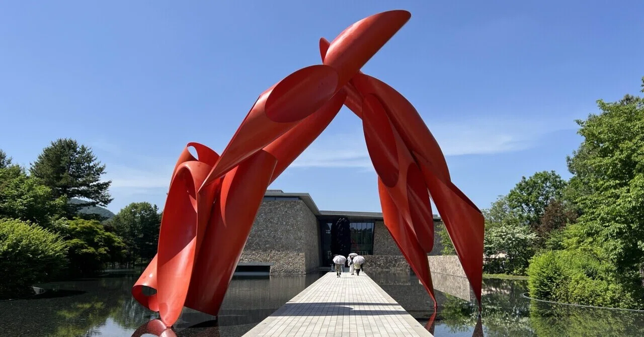 伊東熙寿作 油彩画 香遠亭（韓国ソウル）F6号　A-1２ 韓国アート旅🇰🇷】ソウル旅行3日目｜日帰りMuseum SAN、初めて