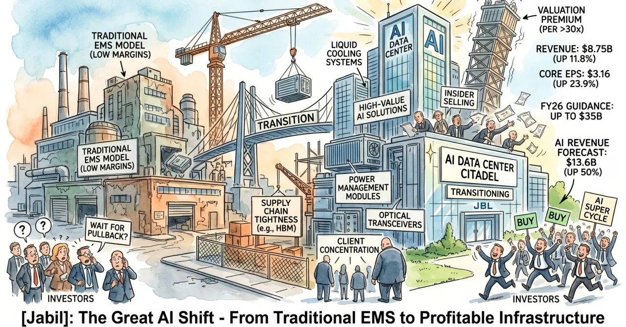 [1 Stock per Day #223] Jabil (JBL): Evolution of the EMS Model and ...