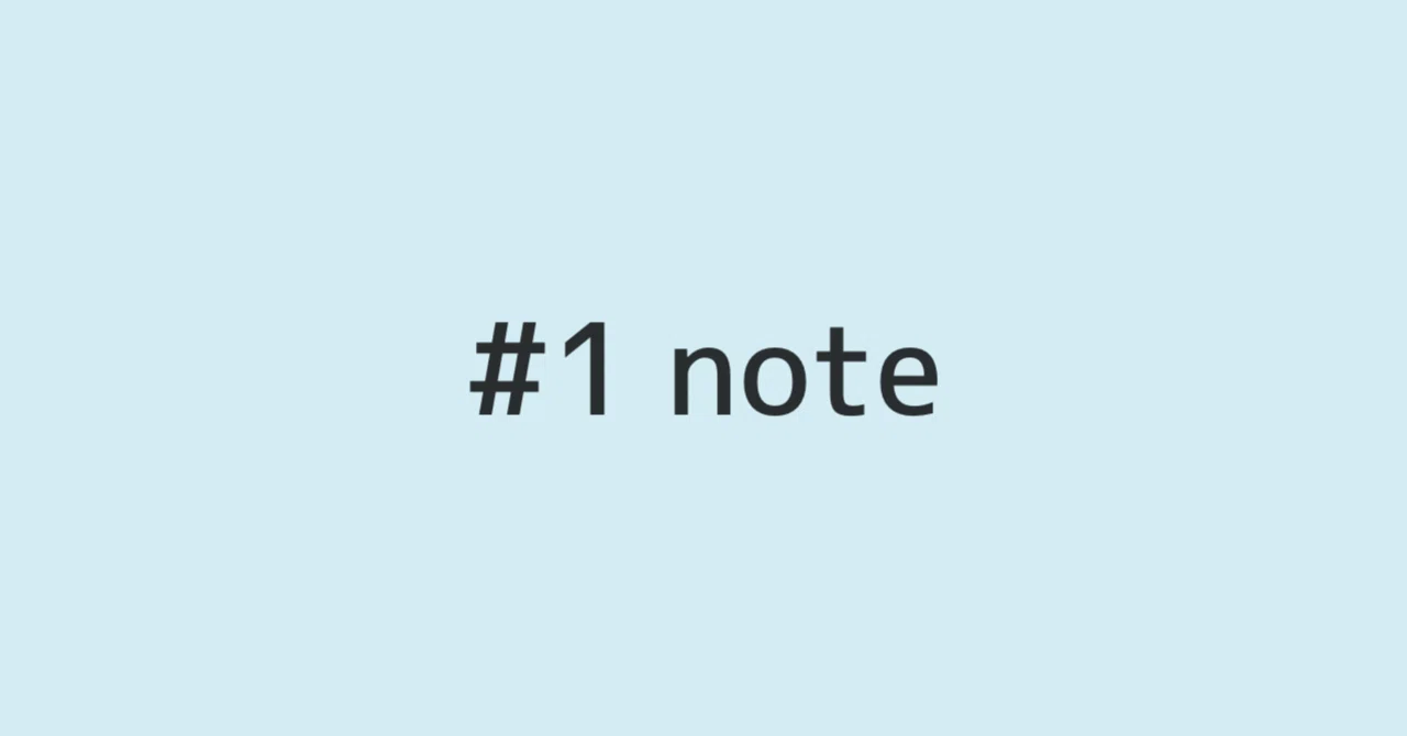 はじめましてnote｜まれ
