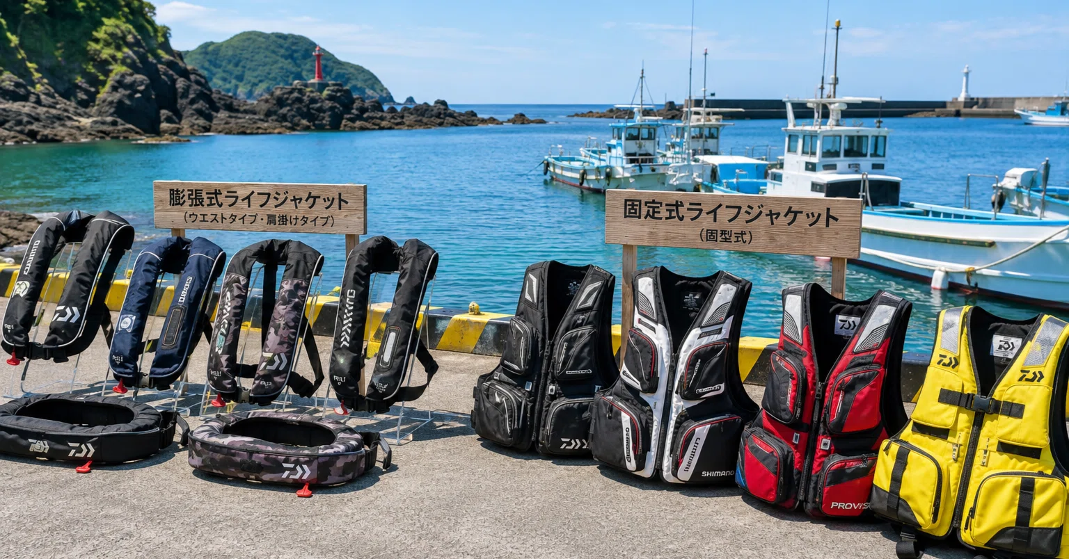 釣り用ライフジャケットはこの5着から選べば間違いない｜船・陸っぱり