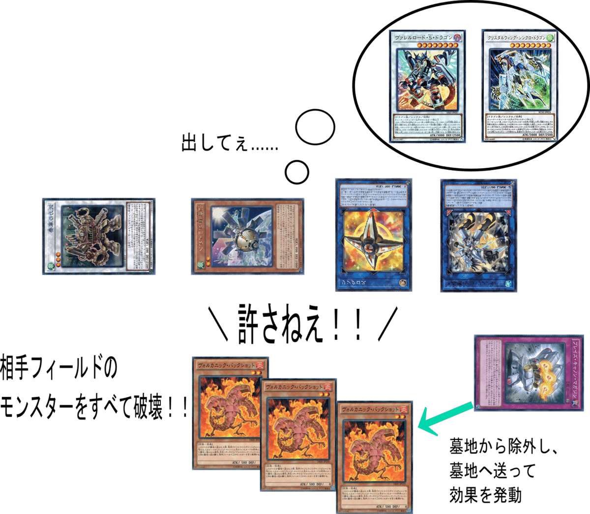 遊戯王【ヴォルカニック】デッキ 火霊使いヒータ スリーブ付 c