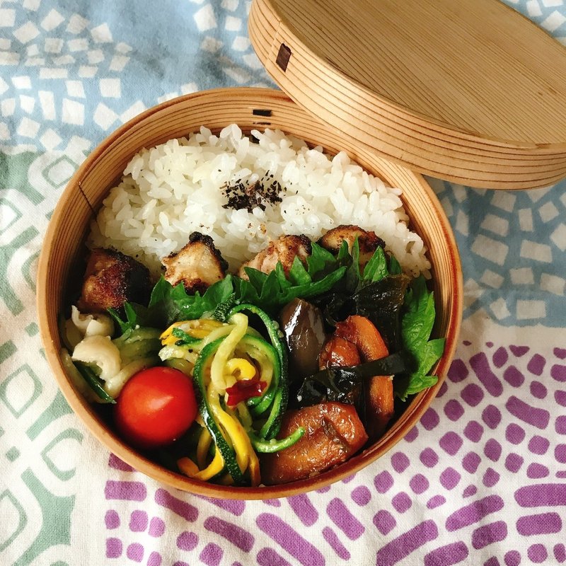 ズッキーニでベジヌードル 娘のお弁当 発酵料理研究家福岡lien山本知美 Note