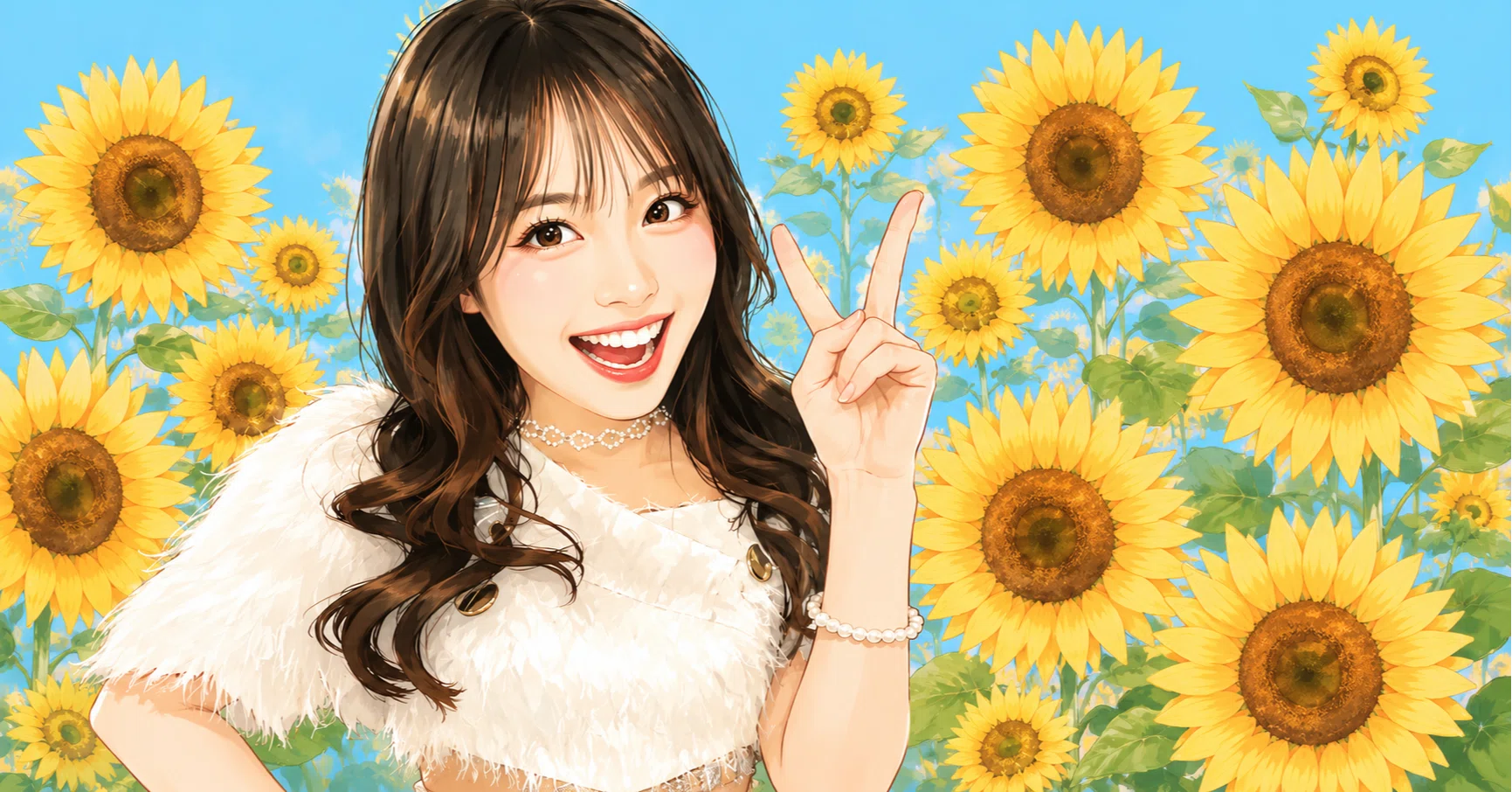 後藤花（アンジュルム）太陽がいつまでも明るく光り輝くような未来で