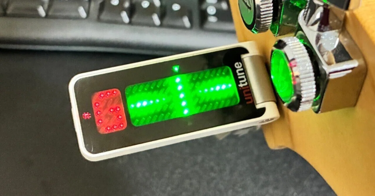 全ギタリストにオススメのクリップチューナー「TC Electronic