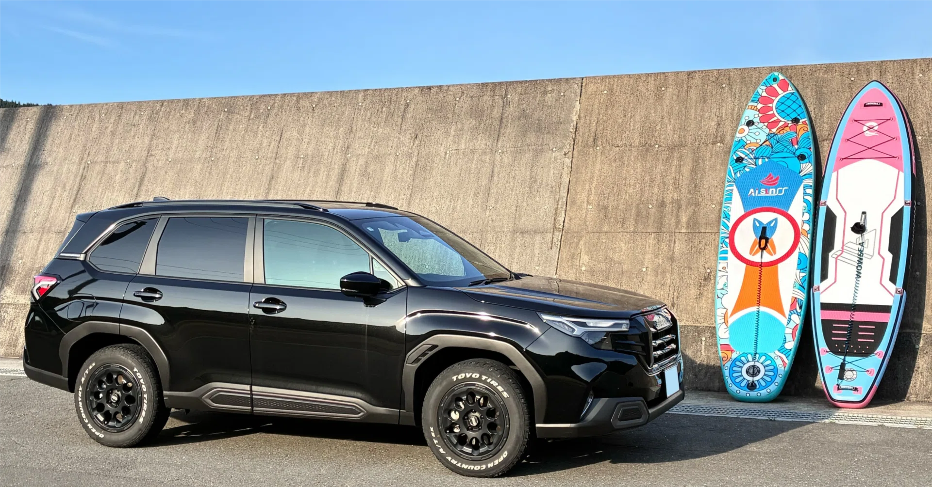 SUPしてきました🏄‍♀️🌊🎣｜スバル東北 宮城 BESTSHOP栗生｜SUBARU