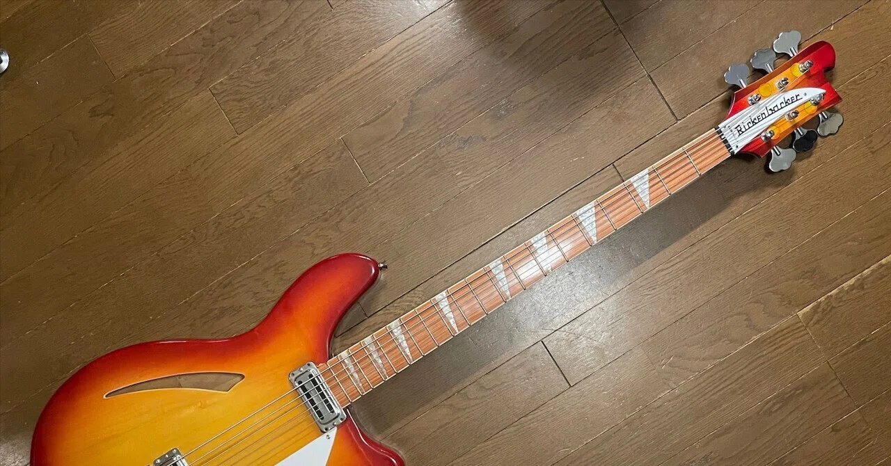 AliExpressで300ドルの偽リッケン（チキンバッカー）を買ったら弦を