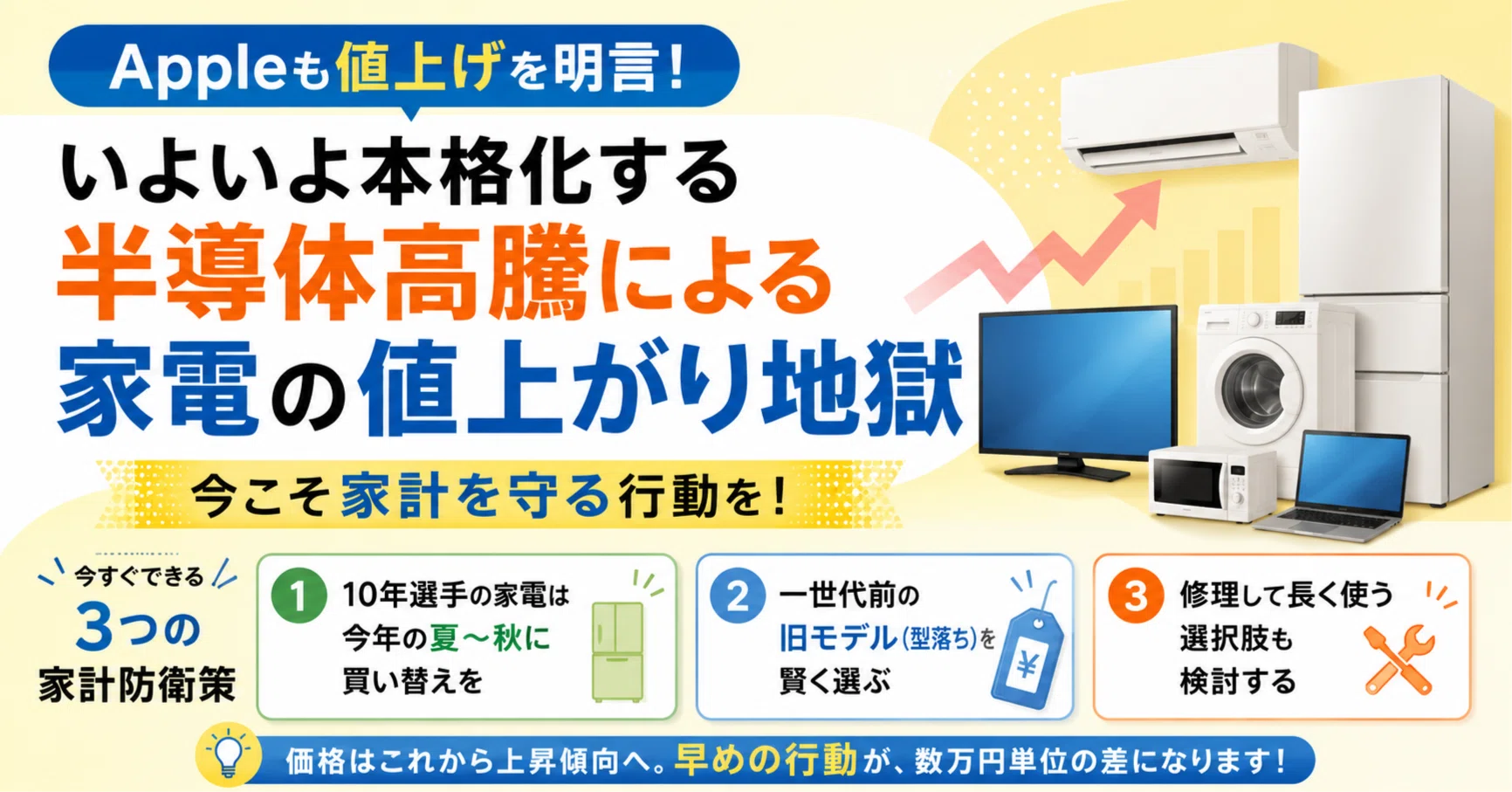 現場からの警告】Appleも値上げを明言。いよいよ本格化する「半導体
