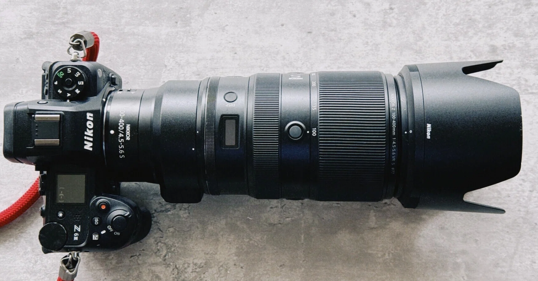 ニコン NIKKOR Z 70-180mm f/2.8Z をNIKKOR 100-400mm f/4.5-5.6 VR S
