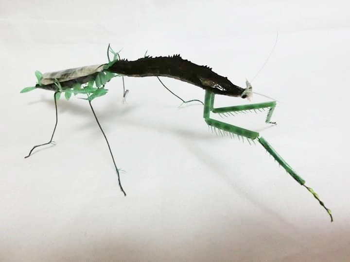 カマキリ系（随時更新予定）｜我流切紙人＠ペーパーアーティスト