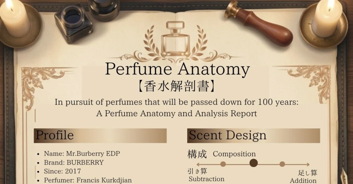 香水レビュー】Mr.Burberry EDP / BURBERRY（ミスターバーバリー