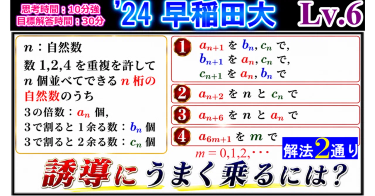 Piece CHECK(2026-35) 場合の数と漸化式｜東大数学9割のKATSUYAが販売