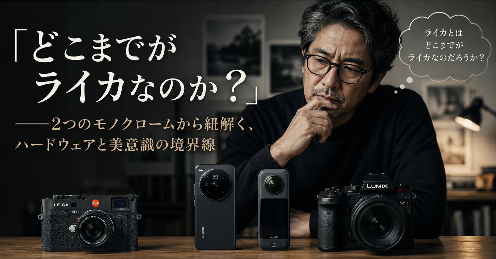 どこまでがライカなのか？」——2つのモノクロームから紐解く、ハード