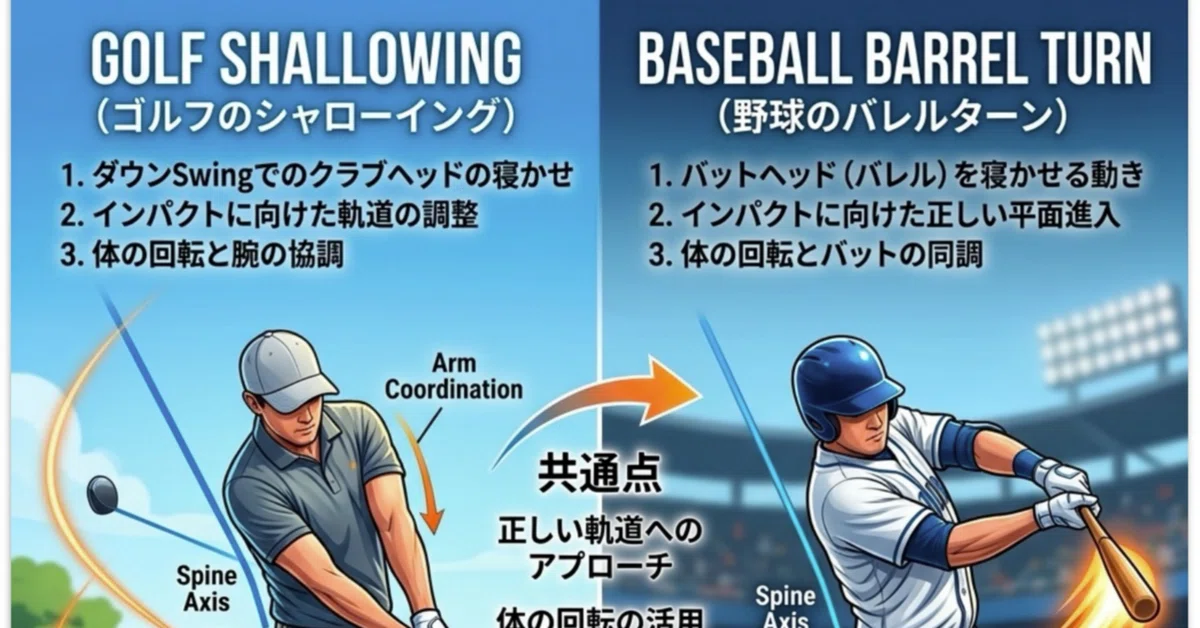 技・バレルターンで飛ばす｜ohoGolf