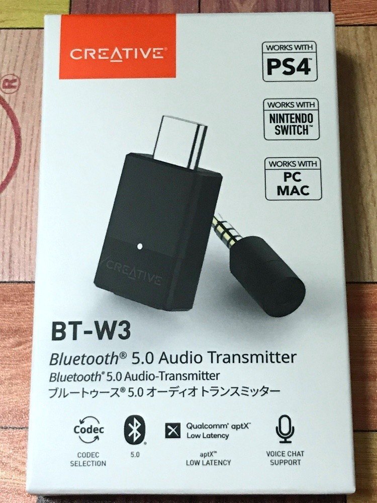 Creativeのbt W3 Switchでbluetoothイヤホン使うのにオススメ ソウノ Note