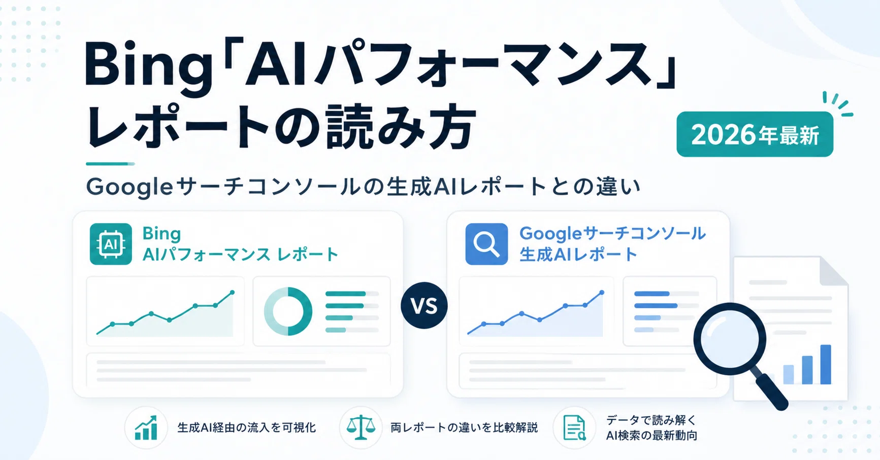 Bing「AIパフォーマンス」レポートの読み方｜Googleサーチコンソールの