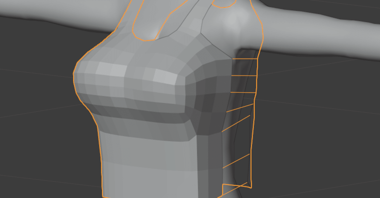 クロスシミュレーションでのモデリング2 Kageji Note