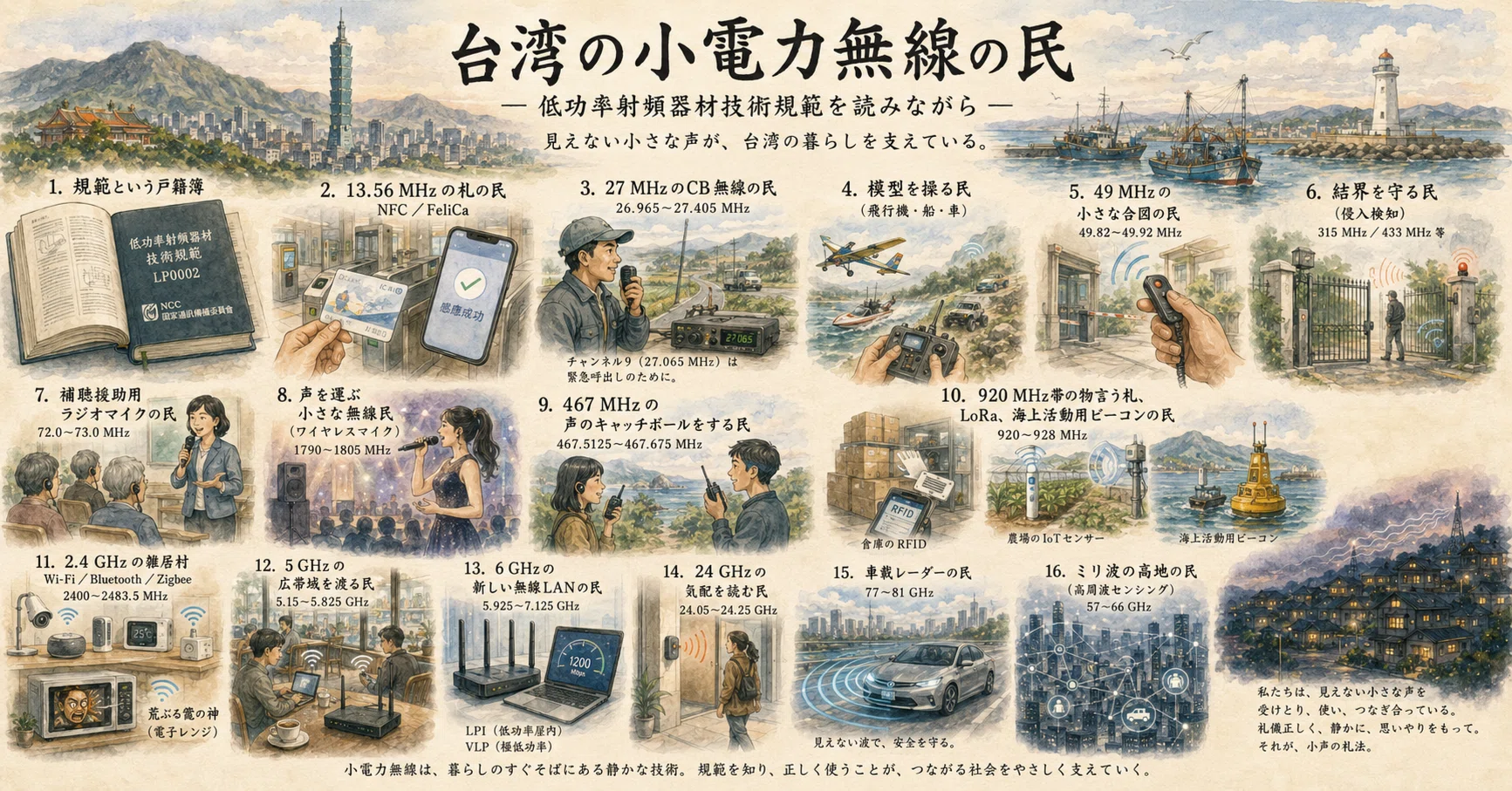 台湾の小電力無線の民｜LoPRA Lab