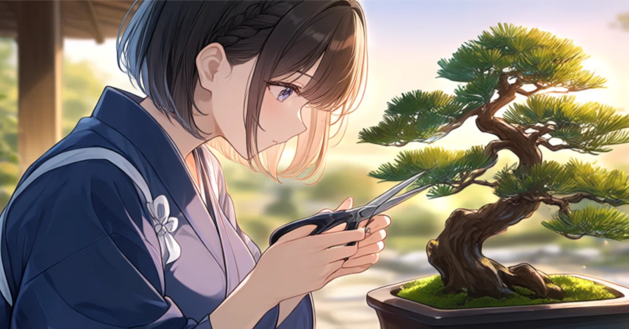 🌲黒松盆栽マガジン【第3回】黒松が輝く基本の型！「直幹・斜幹・模様