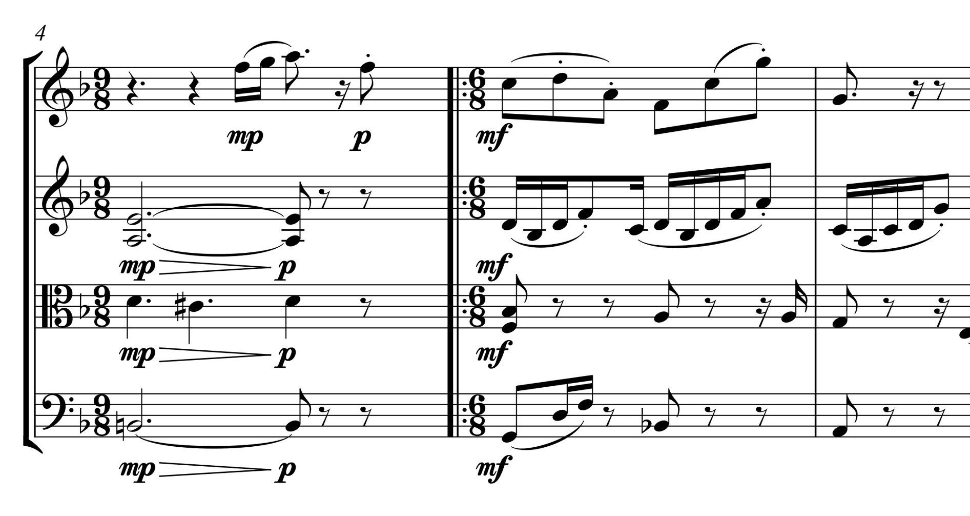 業務用スコア（原譜）｜浜渦正志 Masashi Hamauzu｜note
